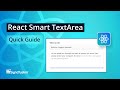 React Smart TextArea: The Ultimate Feature Walkthrough