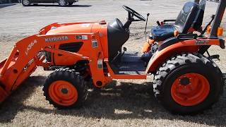 2012 Kubota B2620 Utility MFWD Tractor w/Kubota LA360 Loader  UNRESERVED - Lot 302