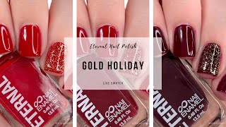 Eternal Nail Polish Gold Holiday | 25 Sweetpeas