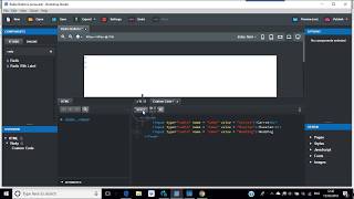How to use Radio Buttons in Bootstrap Studio
