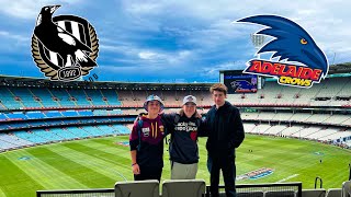 EP.15 / THRILLING FINISH!!! CROWS ROBBED??? (CROWS VS PIES AFL)