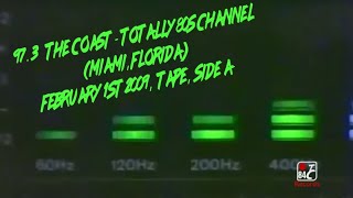 97.3 The Coast - Totally 80s channel (Miami, Florida) February 1st 2009, Tape, Side A