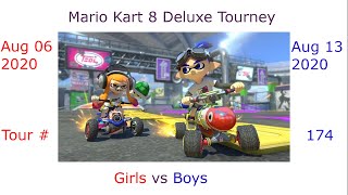 Mario Kart 8 Deluxe - Girls vs Boys Tournament - 174