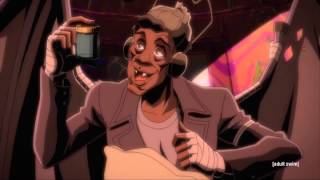 BaseHead - Junkies Delight (Rappers Delight parody) Black Dynamite