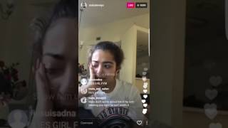 NEW! MALU TREVEJO STARTS CRYING OVER BREAK UP ON INSTAGRAM LIVE 😭 2/19/2017