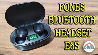 Fone Bluetooth Headset E6S do Aliexpress - Bom e Barato