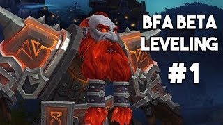 Moldoveanu`Joaca:WoW Battle for Azeroth BETA Leveling  #1