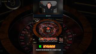 $36,000 Hit on Instant Roulette. #casino #hugewin #massivewin #bigwin  #onlinecasino #roulette