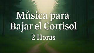 Música para Bajar el Cortisol (2 Horas) | Relajación Profunda y Sueño Reparador