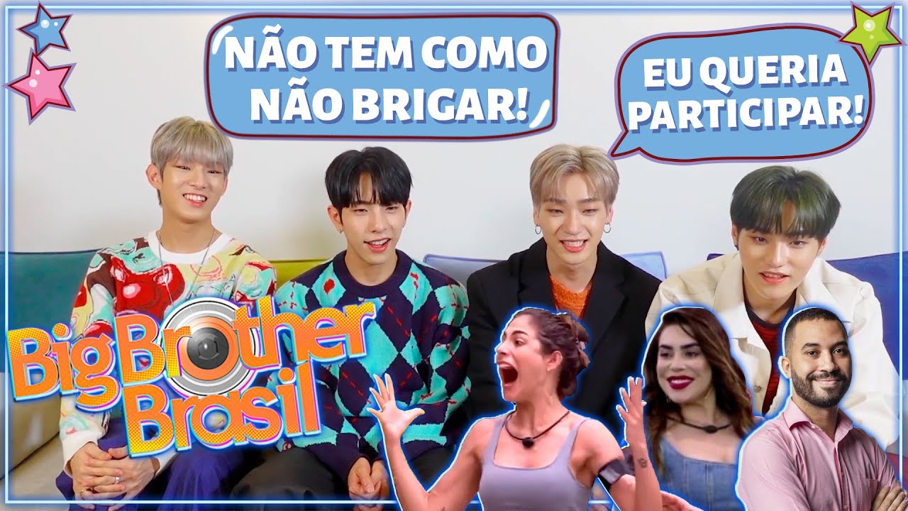 GRUPO DE KPOP REAGE A BIG BROTHER BRASIL - BBB22, BBB21 E BBB20 (COM ...