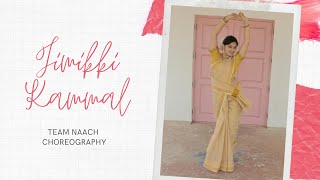 Jimikki Kammal Dance I Team Naach Choreography | Poojitha Koneti