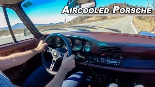 1986 Porsche 911 3.2L Carrera Ripping Down Angeles Crest - SSI + GT3 Muffler (POV Binaural Audio)