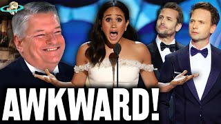 DESTROYED! Meghan Markle LAUGHED AT By Netflix CEO at Golden Globes Awkward SUITS Reunion!
