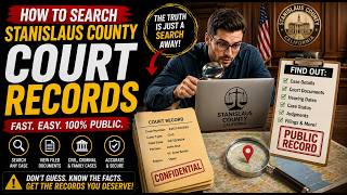 How to search Stanislaus County court records