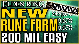 Elden Ring NEW RUNE FARMING LOCATION 200 Million Easy & Fast for Any Level Best Rune Farm Exploit