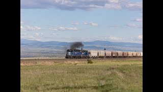 Railfanning Montana: Part 1 - Montana Rail Link 2nd \u0026 3rd Subdivisions -  (4K)