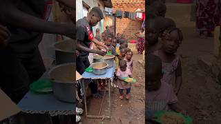 Feeding African Children with Food