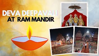 Deva Deepavali At Bhubaneswar Ram Mandir II Dev Diwali 2022 II Odisha Bulabuli