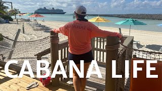 DVC Member Cruise Castaway Cay Cabana and Day at Sea!