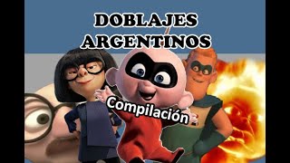Los increíbles - Doblajes argentinos (Fedebpolito)