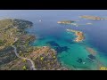 chalkidiki greece by drone 4k uhd