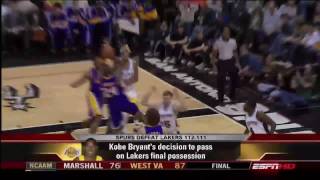 Kobe Bryant Passes - Lakers Lose - Jalen Rose Analyzes
