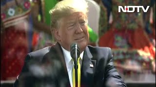 In Donald Trump's Ahmedabad Speech, Bollywood, Sachin And Virat