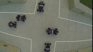Crossroads Autonomous Intersection 8 Vehicle Demo