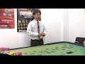 202ルーレットの素振り　roulette dealing practice＜大阪vipカジノディーラースクール＞