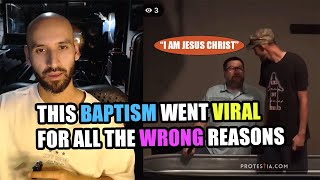 This Baptism Went Viral For All The Wrong Reasons