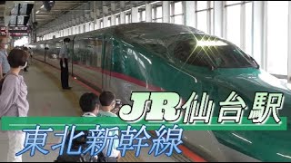 【夏至の仙台駅】東北新幹線の発着の様子 2020/6/21