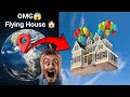 OMG😱Flying House🏠on google earth and google map🌎🗾#shorts #sacredstrom26