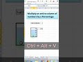 multiply entire column by a percentage excel tips u0026 tricks @todfodeducation