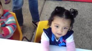 Zoya at a playgroup having fun