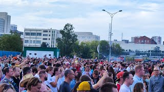 День города Екатеринбурга (300-летие) в Парке Маяковского, настоящие столпотворение!