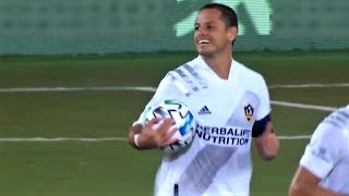 Javier Hernandez Chicharito instinctive 1st MLS Goal - LA Galaxy vs Portland Timbers