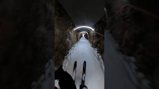 La piste noire du Tunnel ⬛️⚠️