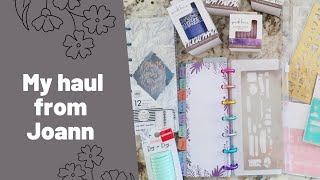 A Look at My Joann Haul!