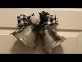 diy dollar tree impossibly easy christmas week day 1 farmhouse bells