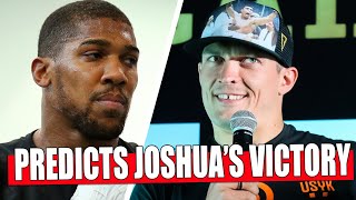 Tyson Fury PREDICTS Anthony Joshua's VICTORY IN THE FIGHT WITH Alexander Usyk / Wilder IS WAITING
