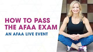 Part I- How to Successfully Pass the AFAA Exam