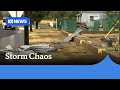 Wild storms smash NSW, leaving Carinda without pub, pizza shop and general store | ABC News