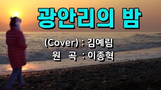 #광안리의밤-(Cover)김예림/(원곡:이종혁)-[가사첨부]