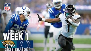 Jacksonville Jaguars Top Plays vs. Indianapolis Colts | 2023 Regular Season Week 1