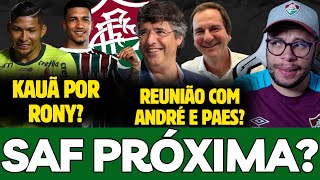 🚨VAI CHEGAR CENTROVANTE NO FLUMINENSE, REUNIÃO SOBRE SAF, FLU PODE TENTAR O RONY E MAIS