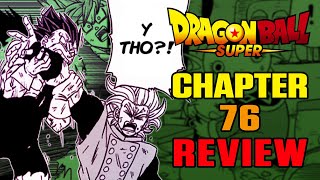 NO L FOR VEGETA! #DragonBallSuper Manga Chapter 76 REVIEW