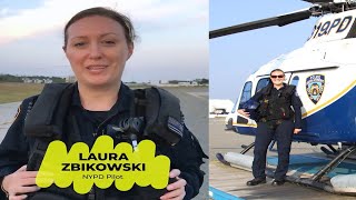 How Female Police Helicopter Pilot Suits Up For Sky Patrolling? Meet NYPD Pilot Laura Zbikowski