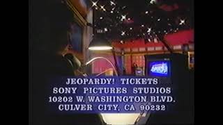 Jeopardy! ticket plug, 2/20/97