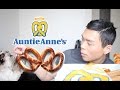 AUNTIE ANNE'S SOFT PRETZEL & HOTDOG 🌭 | MUKBANG ASMR BINAURAL AUNTIE ANNE'S SOFT PRETZEL & HOTDOG 🌭 | MUKBANG ASMR BINAURAL