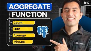 PostgreSQL Aggregate Functions Tutorial | COUNT, SUM, AVG, MIN, MAX with Real Examples